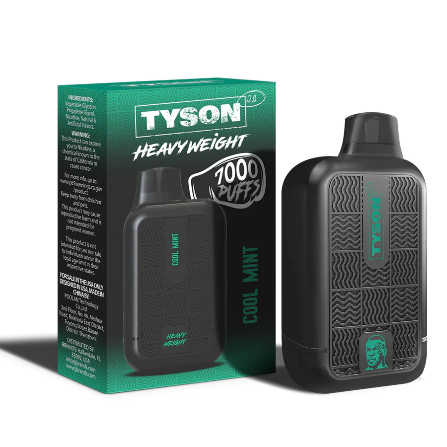 Cigarrillo Desechable Tyson 7000 Puffs (50mg)