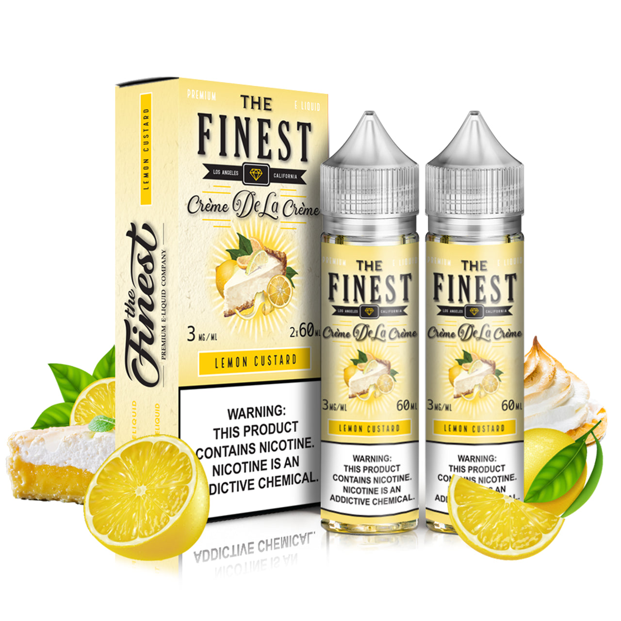 The Finest Creme De La Creme Lemon Custard 03mg/60ml