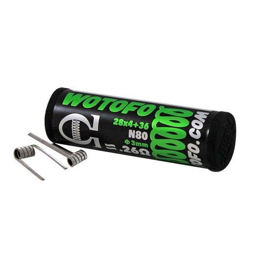 Resistencia Prehecha Wotofo Quad Core Fused Clapton (0.26ohm)