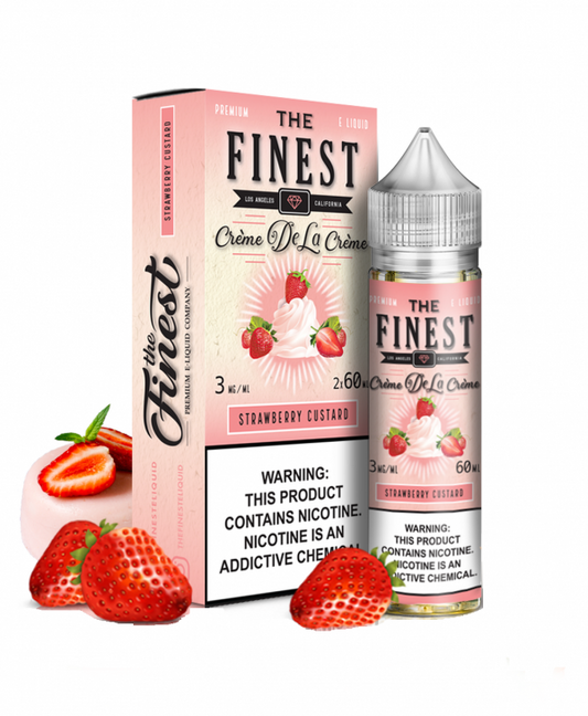 The Finest Creme De La Creme Strawberry Custard 03mg/60ml