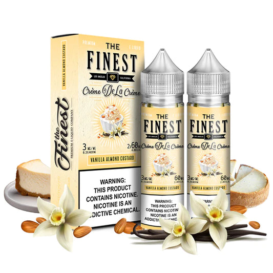 The Finest Creme De La Creme Vanilla Almond Custard 03mg/60ml