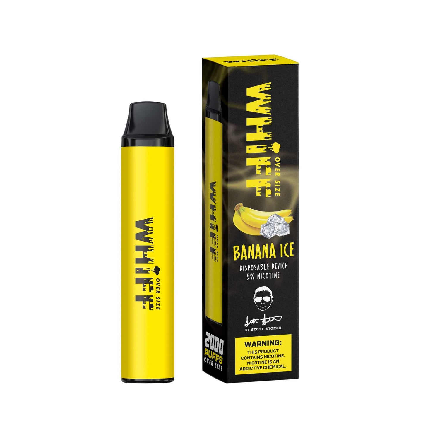 Cigarrillo Desechable Whiff Oversize 2000 Puffs