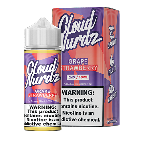 Cloud Nurdz Grape Strawberry 03mg/100ml